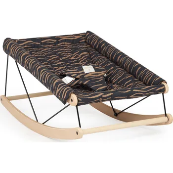 Houpací síť Nobodinoz Houpací lehátko Growing Green Blue Waves