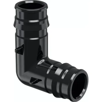 Vodovodní potrubí Uponor PE-XA Q&E koleno 90°, 50-50mm, násuvné, voda, PPSU