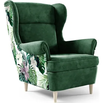 Křeslo Křeslo Lopez - Tmavě zelená