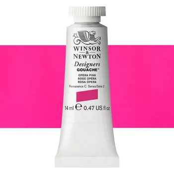 Vodová barva Kvašová barva Winsor & Newton - Opera Pink