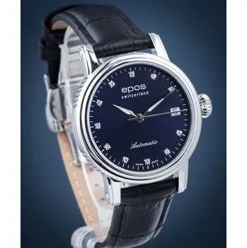 Hodinky Dámské hodinky Epos Ladies Diamonds Automatic 4390.152.20.86.15 4390.152.20.86.15