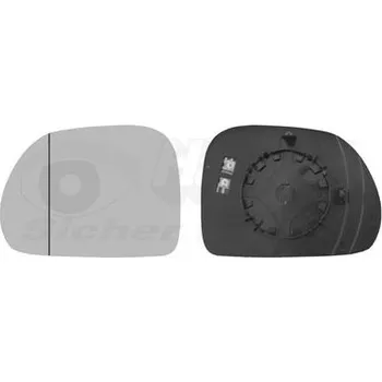 Autosklo Sklo do zrcátka, vnější zrcátko VAN WEZEL 1609837