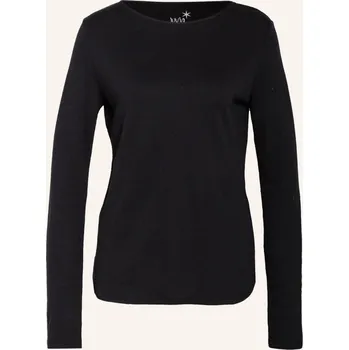 Dámský svetr Juvia Dámské Tričko S Dlouhým Rukávem, černá, 34