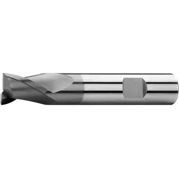 Fréza Frézy válcové čelní krátké, 1 břit přes střed, 30°, typ N, weldon ploška, kód S100412, průměr 10 mm