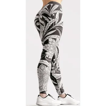 Dámské legíny UTOPY Dámské sportovní legíny White Passion Velikost: M