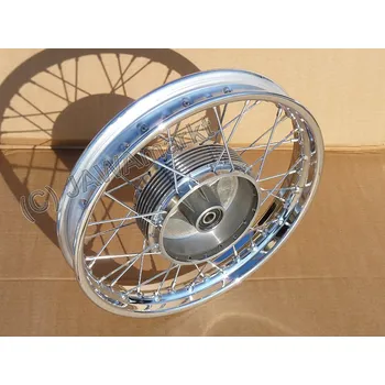 Zapletené kolo Made in Czech Kolo 360/559 - CHROMOVÝ výplet ! + LEŠTĚNÝ střed