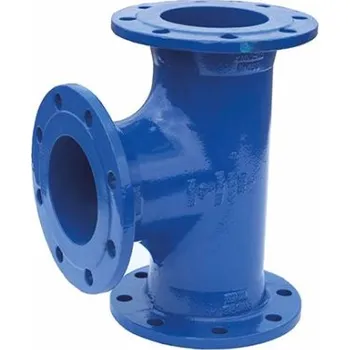 kanalizace Sg SAINT GOBAIN PAM T-kus DN150/150, PN10/16, s přírubovou odbočkou STANDARD TT, voda, litina