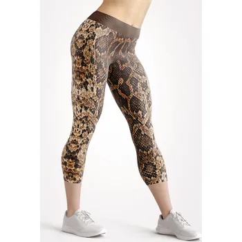 Dámské legíny UTOPY 3/4 Dámské sportovní legíny Snakey Velikost: L