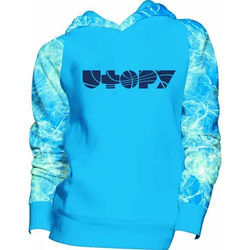 Dámská mikina UTOPY Dámská sportovní mikina Blue Flames Velikost: XXL