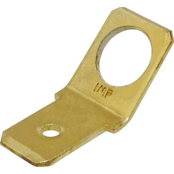 Auto elektroinstalace Nýtovací konektor 6,3mm - 45°, Ø otvoru: 6,2mm, balení 5000ks<br />Výrobce: IMP - 425848 5000