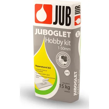 Tmel JUB JUBOGLET Hobby kit vysprávkový tmel na zdivo 15 kg