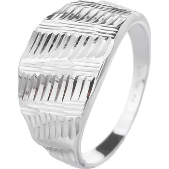 Souprava šperků Bealio BEALIO Stříbrný prsten ELEGANTNÍ broušený Velikost prstenu: 55 03-04711-2009