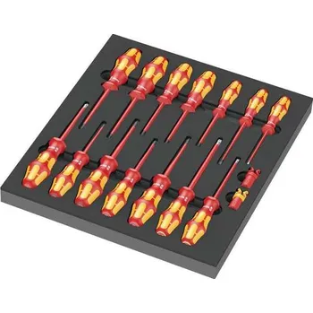 Wera 150102 Šroubováky VDE 9711 Set 1 v pěnové vložce (Sada 16 dílů)