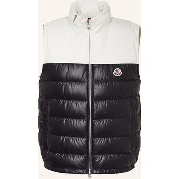 Pánská vesta Moncler Pánská Péřová Vesta Cerces, tmavě modrá / bílá, 52