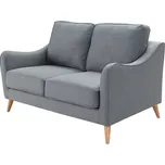 Pohovka Venuste denim blue/brown 2-místná, 140 x 90 x 90 cm