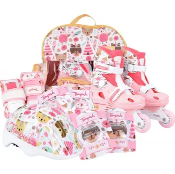 Kolečkové brusle WILD BABY SKATE sada (kolečkové brusle,chrániče,přilba)