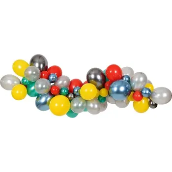 Balónek Folat Sada balónků na balónkovou girlandu Monster Bash 66 ks