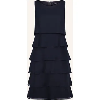 Dámské šaty Vera Mont Dámské Šaty S Volány, tmavě modrá, 40