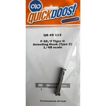 Plastikový model Quickboost 1/48 F-5E/F Tiger II arresting hook - type 2 (AFV)