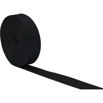 25 mm popruh černý