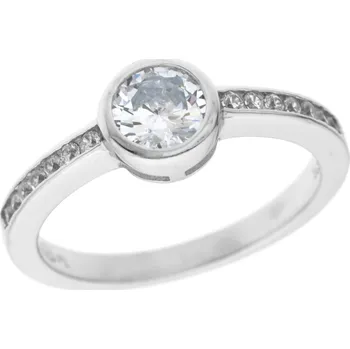 Prsten Bealio BEALIO Stříbrný prsten SOLITÉR Velikost prstenu: 50 03-09408-2087