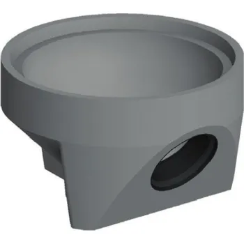 Kanalizační potrubí Kasi TBV-Q dno uliční vpusti DN450, s výtokem DN150, pro trubku z PVC, beton