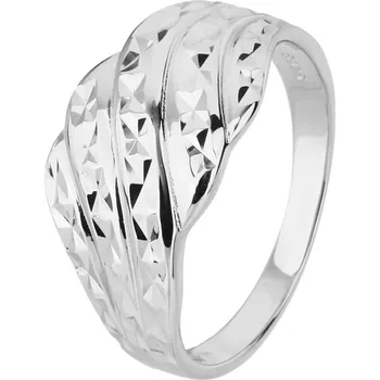 Souprava šperků Bealio BEALIO Stříbrný prsten ELEGANTNÍ broušený Velikost prstenu: 55 03-06111-2017