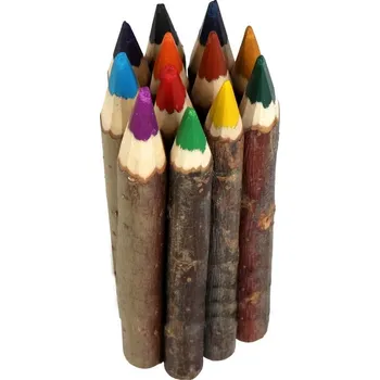 Dřevotéka - Pastelky (voskovky) 12 ks Pastelky (voskovky) 12 ks