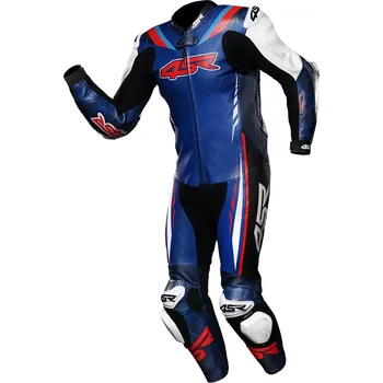 Moto kombinéza Jednodílná kombinéza 4SR Racing blue AR Velikost: 56