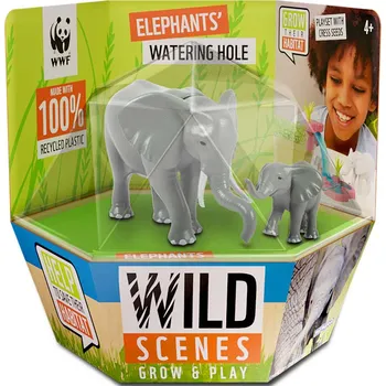 Figurka Figurky Wildlife Slon s mláďátkem