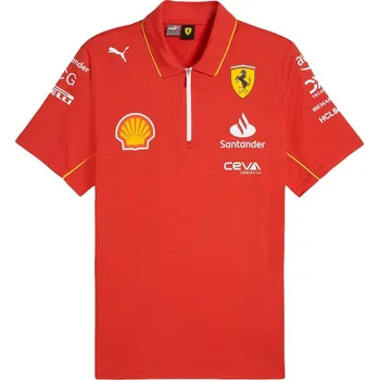 Ferrari F1 2024 pánské týmové polo tričko Velikost: M