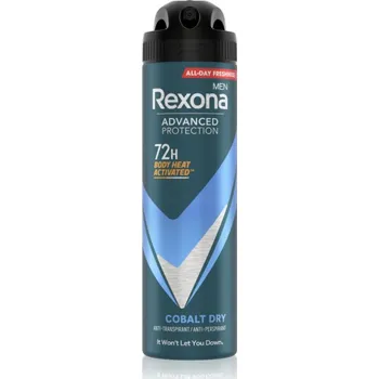 Rexona Men Advanced Protection antiperspirant ve spreji 72h pro muže Cobalt Dry 150 ml