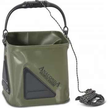 kbelík Skládací Kbelík Anaconda Pull Up Bucket 17l