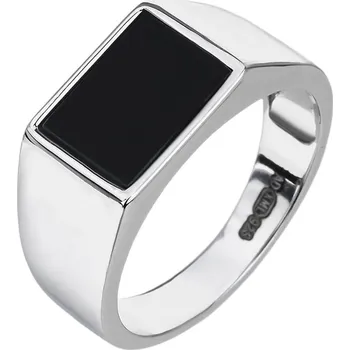 Prsten Bealio Stříbrný pečetní prsten ELEGANTNÍ Velikost prstenu: 70 03-12386-2229