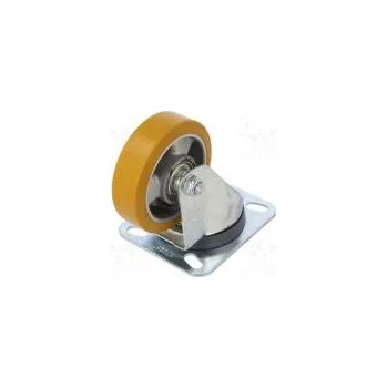 Pojezdové kolečko Pojezdové kolo Ø 80mm W 25mm H 107mm otočné Dyn.zat 2000N