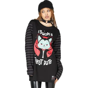 Dámské tričko tričko dámské - Purrrfect - KILLSTAR - KSRA005752 - L