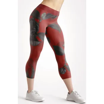 Dámské legíny UTOPY 3/4 Dámské sportovní legíny Bloody Gilly Velikost: L