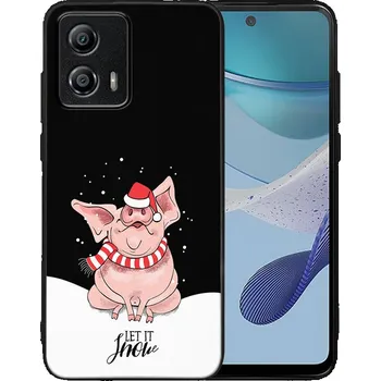 Vánoční dekorace VSECHNONAMOBIL 75875 MY ART Kryt s vánočním designem Motorola Moto G53 5G LET IT SNOW (075)