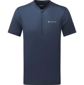 MONTANE MEN'S DART NANO ZIP T-SHIRT Barva: Eclipse Blue, Velikost: XL