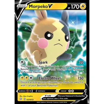 Sběratelská karetní hra Pokémon Morpeko V 037/072 - Shining Fates