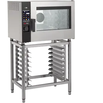 konvektomat Konvektomat elektrický 5x GN 1/1 nástřik dotykový barevný automatická mytí pravé dveře | REDFOX - MPD 0511 ERAM