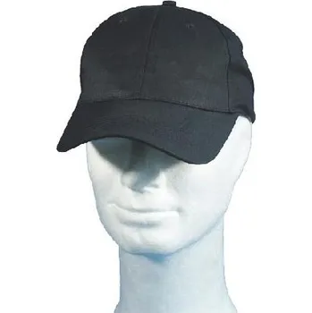 Kšiltovka MMB Čepice baseball rip-stop ČERNÁ