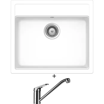 Granitový dřez Granitový dřez SET Schock MONO N-100 Day + Schock COSMO 525001 chrom