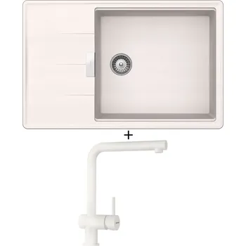 Kuchyňský dřez Granitový dřez SET Schock TIA D-100LS Polaris + Schock EPOS 540027 Polaris