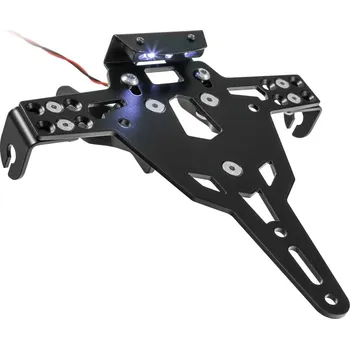 ZIEGER Držák SPZ Yamaha XTZ 690 (19-22), XTZ 700/D (23-24) PRO s odrazkou a LED osvětlením