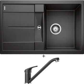 Kuchyňský dřez Granitový dřez SET Blanco METRA 45 S antracit 513194 + Blanco DARAS antracit 517721