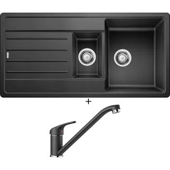 Kuchyňský dřez Granitový dřez SET Blanco LEGRA 6 S antracit 522207 + Blanco DARAS antracit 517721