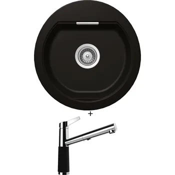Granitový dřez Granitový dřez SET Schock MONO R-100 Night + Schock SC-510 554120 Night