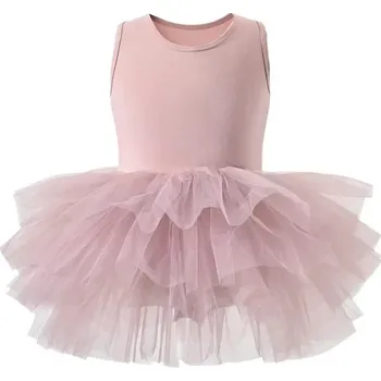 Dívčí šaty Dívčí baletní tutu šaty pro princezny a baletky - Růžová,55 x 58 cm