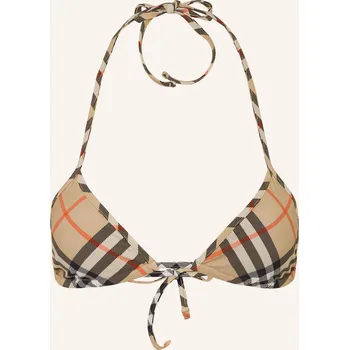Dámské plavky Burberry Dámský Trojúhelníkový Horní Díl Bikin, béžová, 34